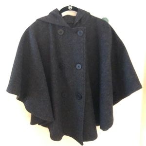Wool Cape Coat